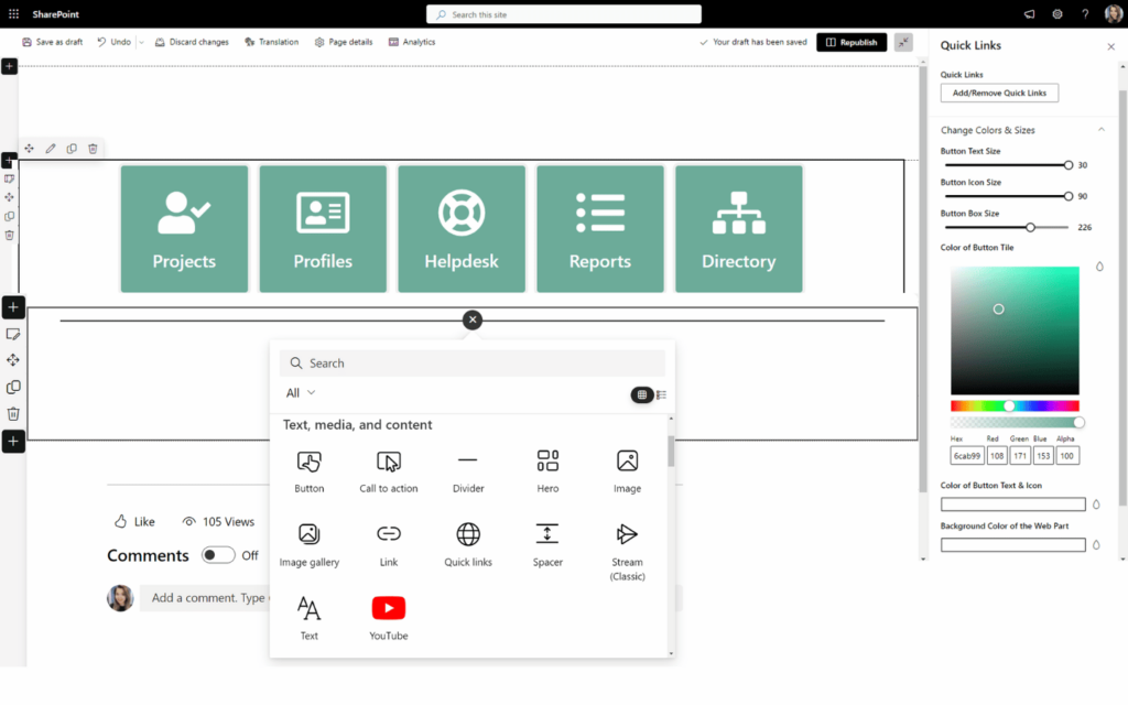 web part SharePoint